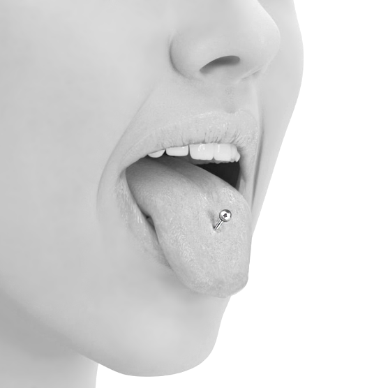 Пірсинг язик